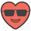 Emoji De Corazon Emoticon Emocion Icono