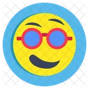 Emoji De Gafas De Sol Emoticon Etiqueta Emocional Icono