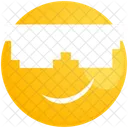 Sonrisa Cara Emoticon Icono