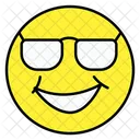 Gafas Emoji Emocion Emoticon Icono