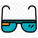 Gafas Inteligentes Inteligencia Artificial Ai Icono