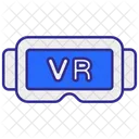 Gafas Vr Realidad Virtual Vr Icono