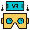 Gafas de realidad virtual  Icono