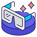 Gafas de realidad virtual  Icono