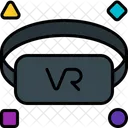 Gafas de realidad virtual  Icono
