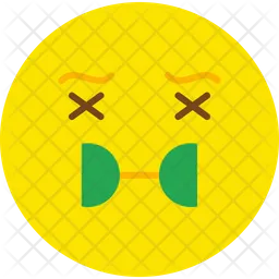 Gagging Emoji Icon
