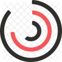 Cercle Comparaison Diagramme Icône