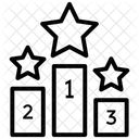 Podium Des Gagnants Podium Des Trophees Classement Sportif Icône