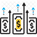 Gain Expediency Capital Wealth Profit Benefit Increase Growth Icon