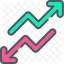 Graphique Comparaison Diagramme Icône