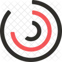 Circle Comparison Diagram Icon