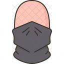 Gaiter Scarf Mask Icon