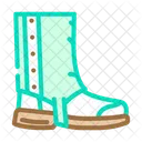 Gaiter Footwear Tourism Icon
