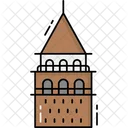 Galata Tower Architecture Landmark Icon