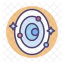 Mgalaxie Galaxie Weltraum Symbol