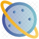 Weltraum Planeten Saturn Symbol