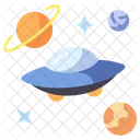 Universum Weltraum UFO Symbol