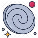 Galaxy Space Astronomy Icon
