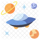Universe Space Ufo Icon