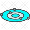 Galaxy Cosmos Planet Icon