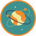 A Cool Astronaut Badge Icon Outer Space This Icon Will Surely Give Your Taste Of A Fun Life Symbol