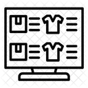 Galerie De Produits Icône