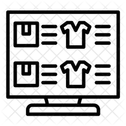 Galerie de produits  Icône