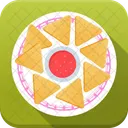 Galettes Rapide Alimentation Icône