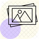 Gallery Minimal Outline Icon