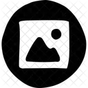 Handdrawn Flat Gallery Icon