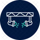 Gallery Spotlight Neon Glow Icon