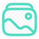 Gallery Wide Digital Gallery Icon