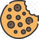 Cookie Buscuit Horneado Icono