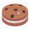 Galleta de crema  Icono