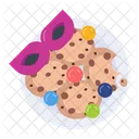 Galletas De Carnaval Bandeja De Galletas Plato De Galletas Icono