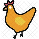 Gallina Animal Pollo Icono