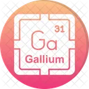 Gallium Preodic Table Preodic Elements Icon
