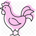 Gallo Pajaro Pollo Icono