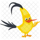 Galo de desenho animado  Ícone