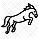 Galoppierendes Pferd  Symbol