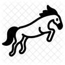 Galoppierendes Pferd  Symbol