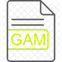 Gam File Format Icon