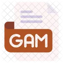 Gam Document File Icon