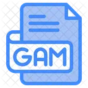 Gam Dokument Datei Symbol