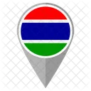 Gambia Country Location Location Icon