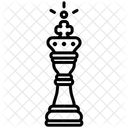 Chess Gambit King Icon