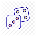 Dice Relaxation Comfort Icon