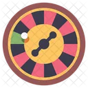 Casino Roulette Wheel Icon