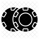 Poker Chips Pokers Token Casino Chips Icon