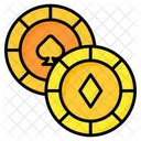 Gambling Casino Coin Icon